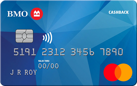 BMO CashBack Mastercard<sup>®*</sup>