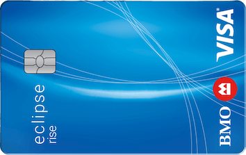 BMO eclipse rise Visa Card<sup>*</sup>